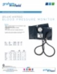 Product Sheet - Deluxe Aneroid Blood Pressure Monitor